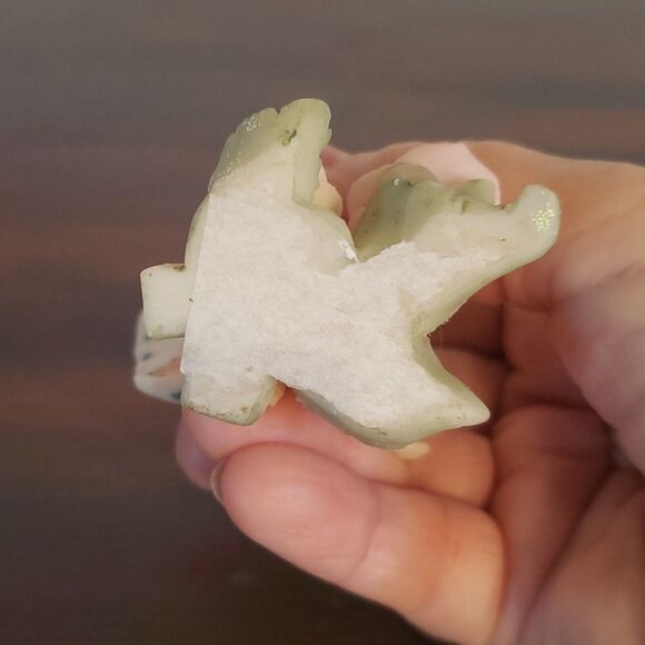 Adorable Vintage Wide Eyed Pixie Fairy with Roses Resin Figurine - Picture 6 of 8